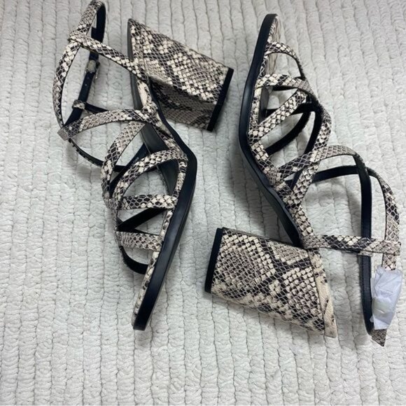 Rampage Emilia Sandals‎ High Heels Size 7.5 Womens New with defect - Picture 10 of 16